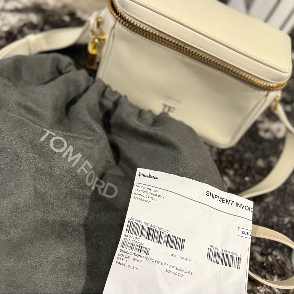 Tom Ford Ivory Crossbody Bag